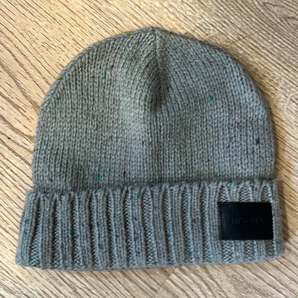 Nixon Other - Gray Nixon beanie NWOT